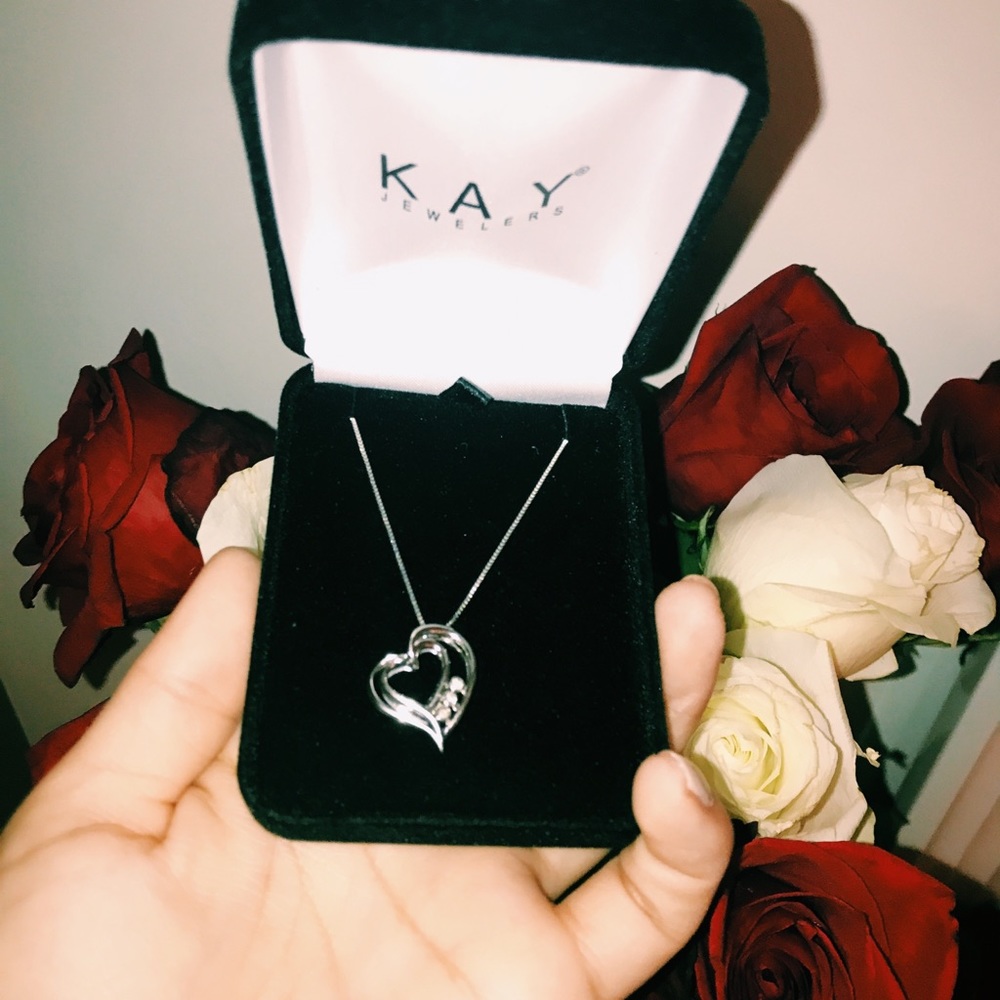 Kay Diamond Heart Pendant